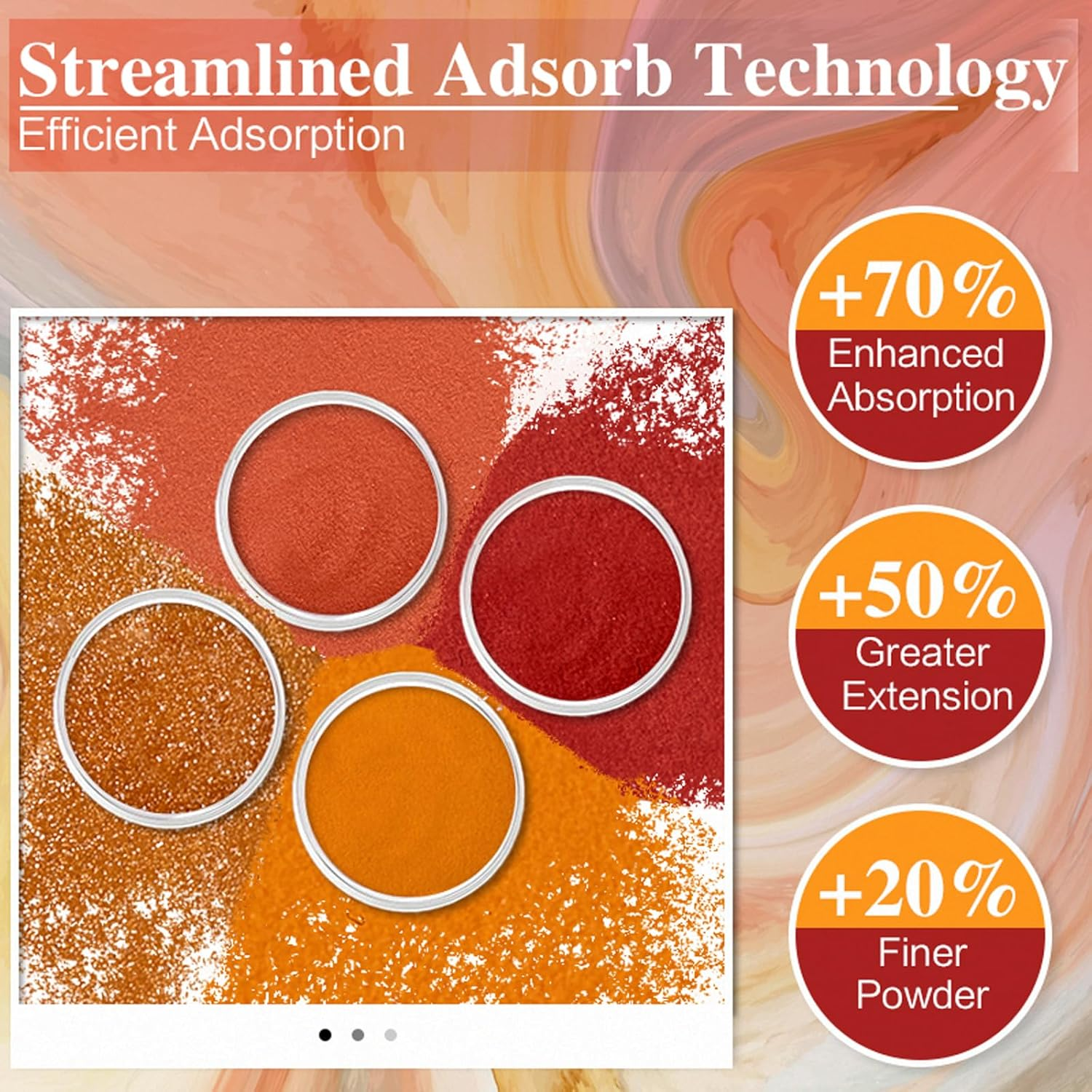 Dip Powder Nail Kit, 10G/0.35Oz, 4 Colors, No Lamp Needed image number 1