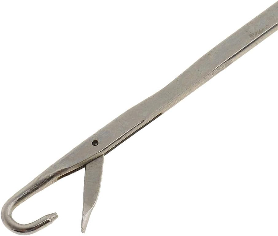 Eigell 2Pcs Wood/Latch Crochet Hooks for Weaving Braided image number 6