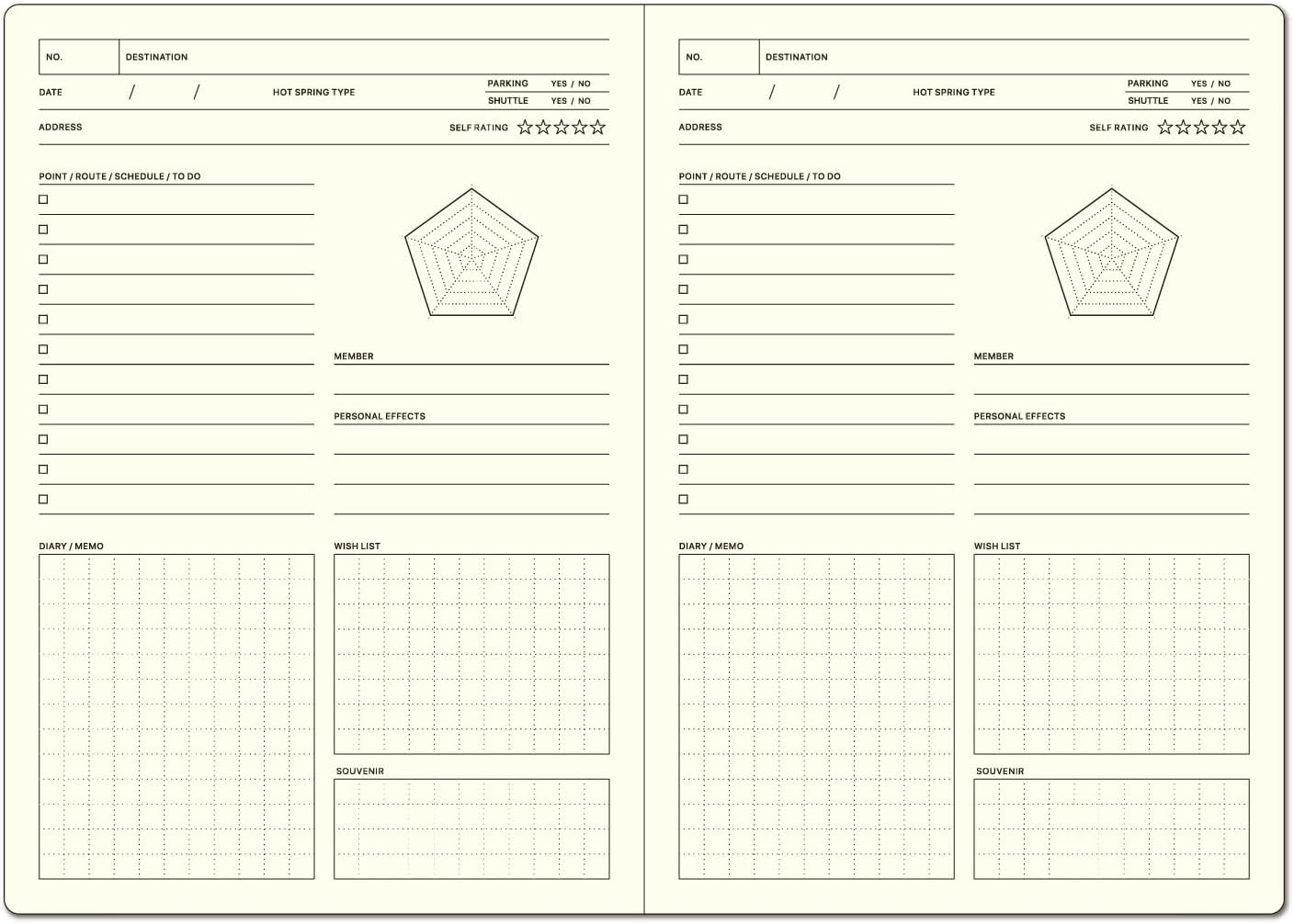 Laconic Style Notebook B6 Hot Spring LGF42 - Cooking image number 2
