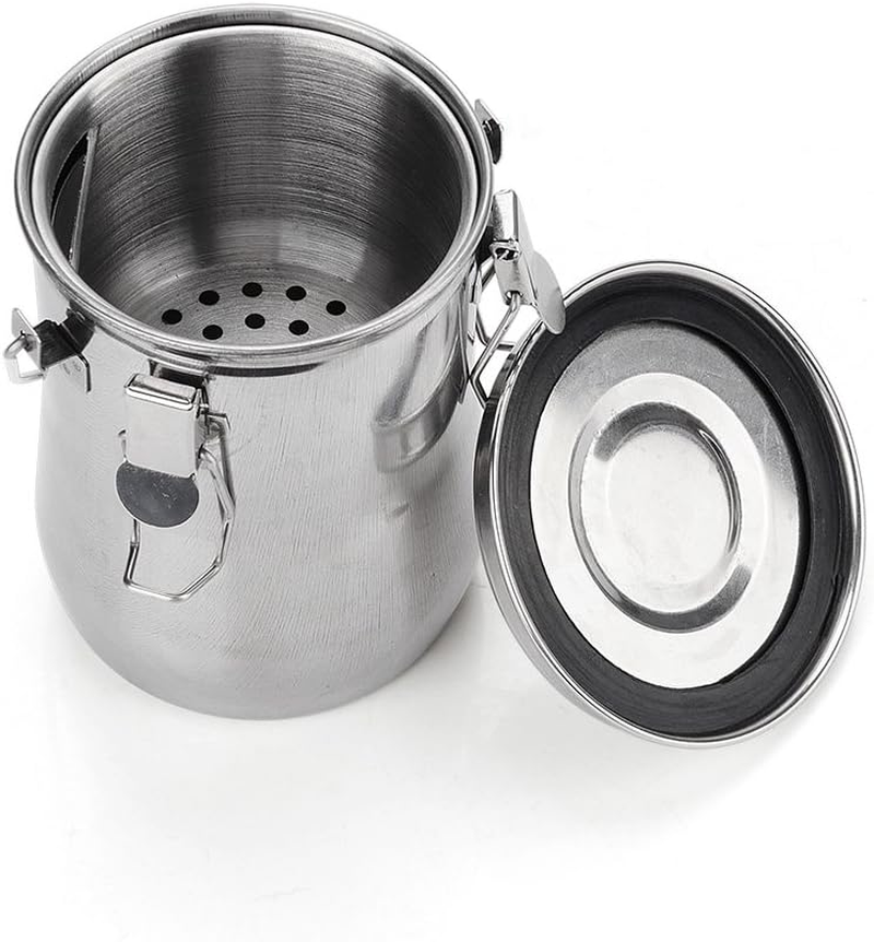 Arrtx Portable Stainless Steel Leak-Proof Premium Brush Washer with Lid and Filter Screen