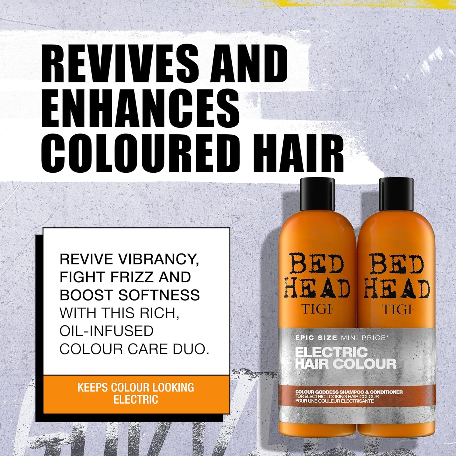 Bed Head Colour Goddess Shampoo, 750 Millilitre image number 1