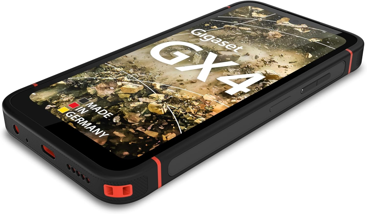 Gigaset GX4 PRO - Rugged 4G Smartphone - Dust & Waterproof IP68, Military Standard MIL-STD-810H - 6.1" HD+ Display with Gorilla Glass - 48MP Camera - 400 Hours Standby - Made in Germany image number 5