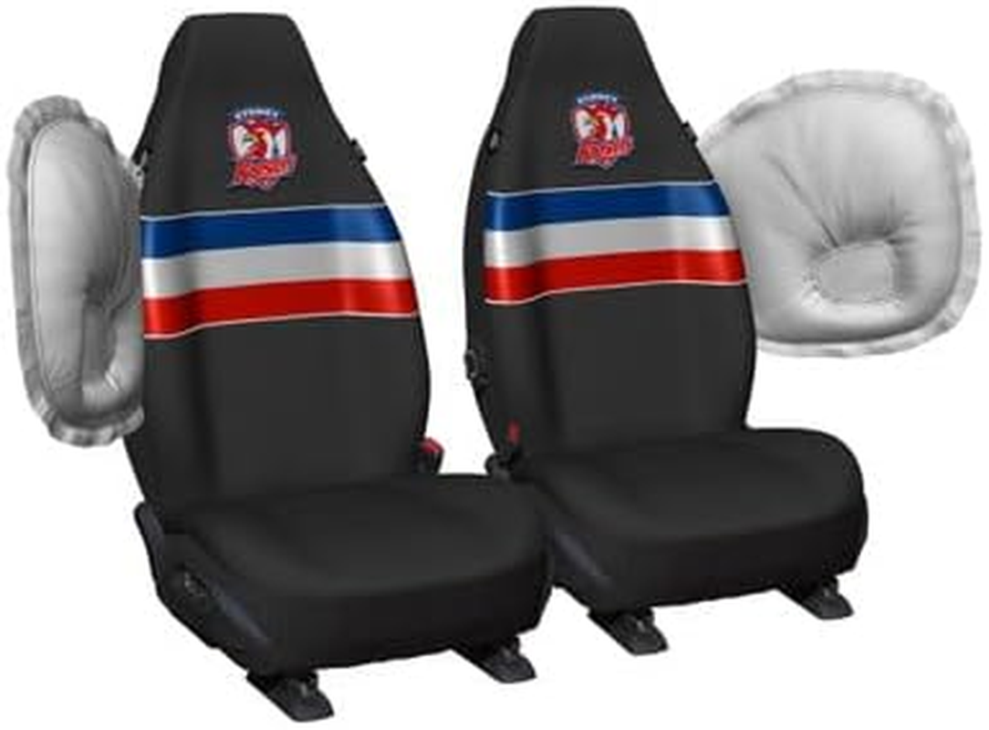 Sperling Sydney Roosters Official NRL Seat Covers Airbag Compatible image number 2