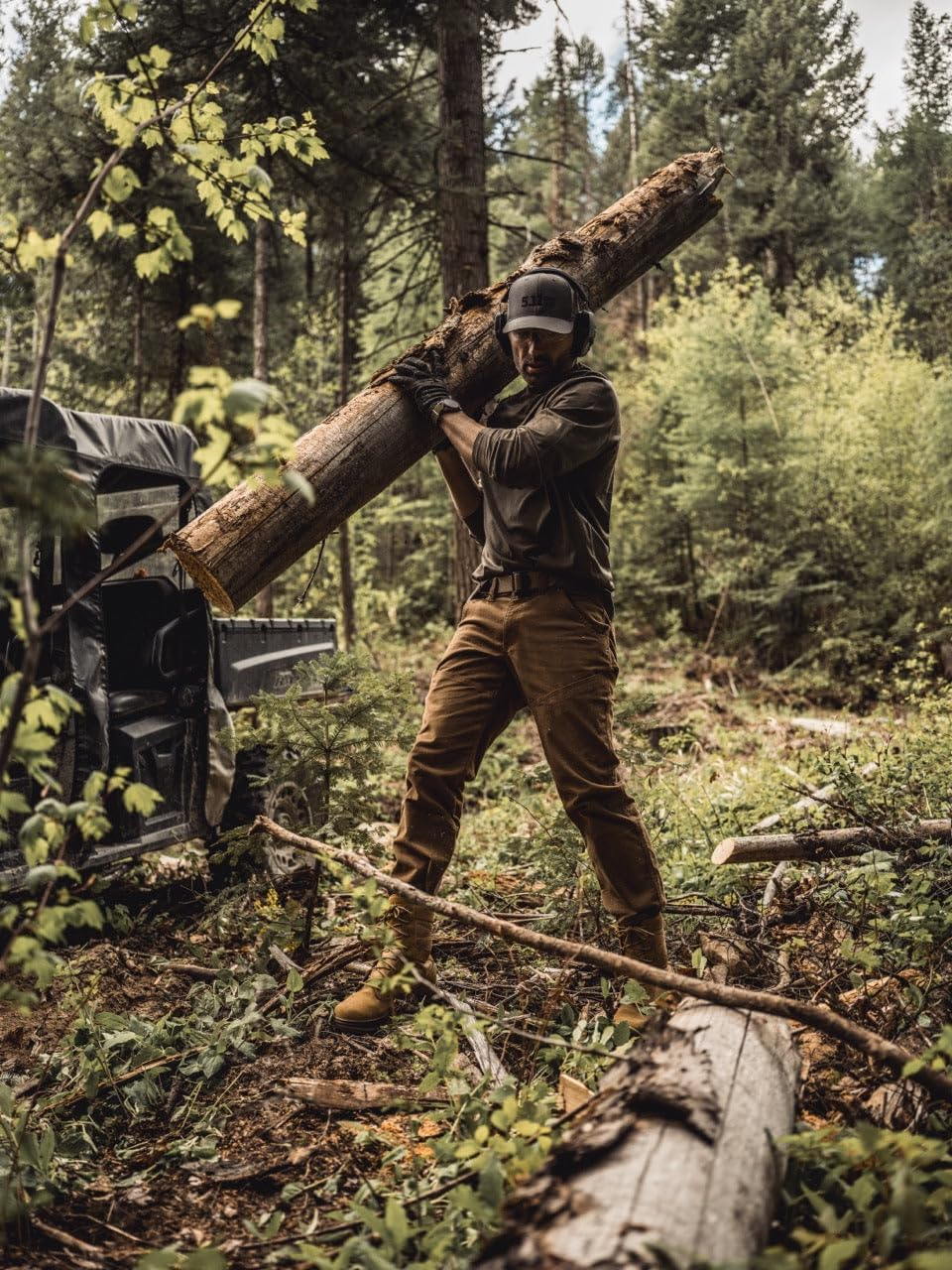 5.11 Tactical Unisex TDU Belt, 1.5 Inches Wide, Durable Nylon, Style 59551 image number 6