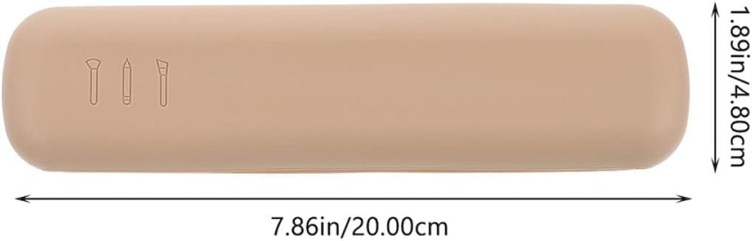 BCOATH Breathable Cosmetic Egg Container Silicone Makeup Sponge Holder with Travel Storage Pouch Powder Puff Organizer for Makeup Supplies for Women image number 4