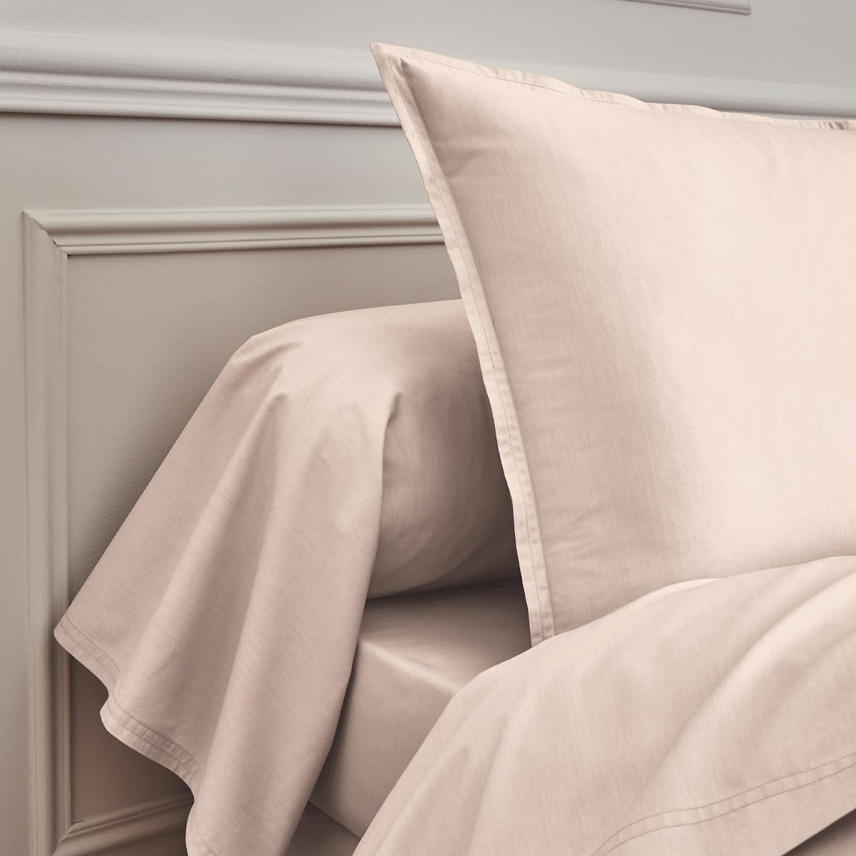 Essix Premium Cotton Percale Flat Sheet, 270 X 300 Cm