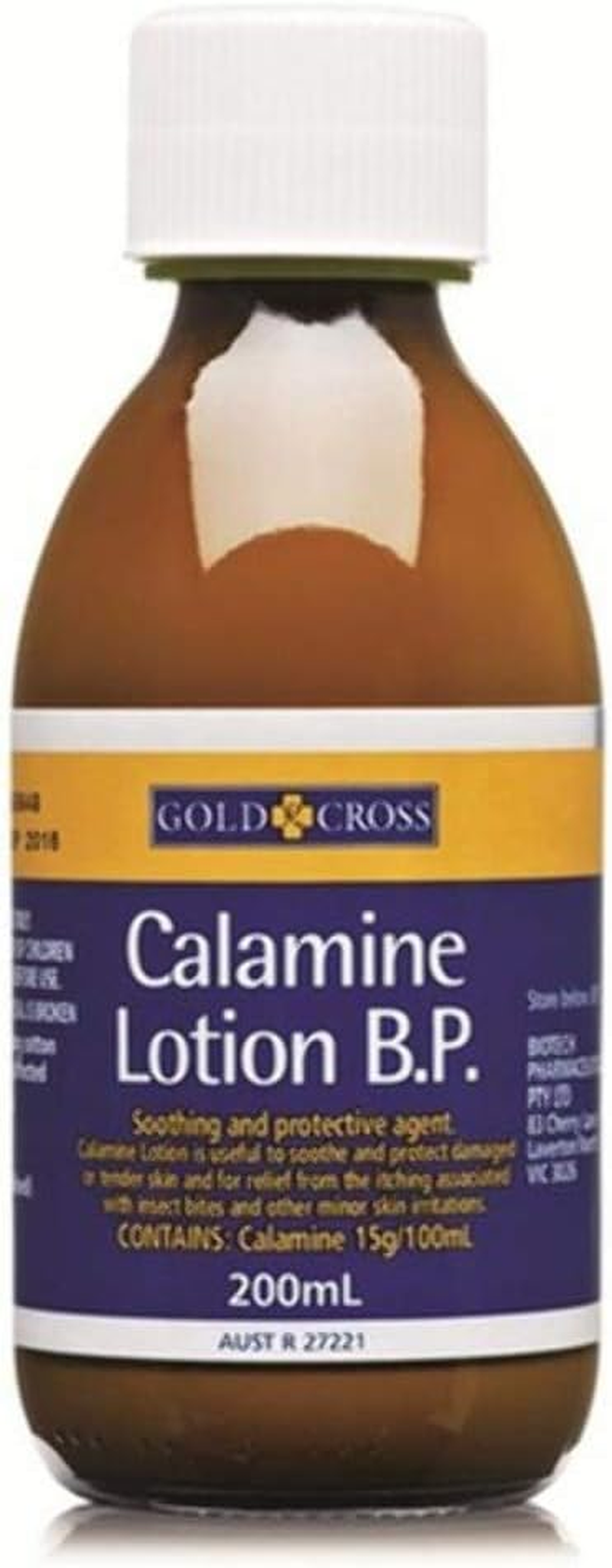 Gold Cross Calamine Lotion 200 Ml