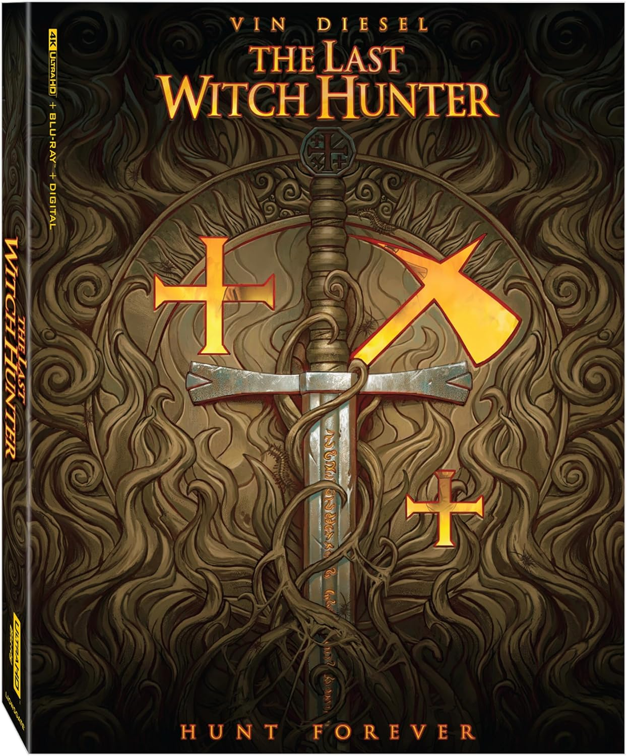 The Last Witch Hunter 4K + Bluray + Digital Amazon Exclusive Steelbook [Blu-Ray] image number 1