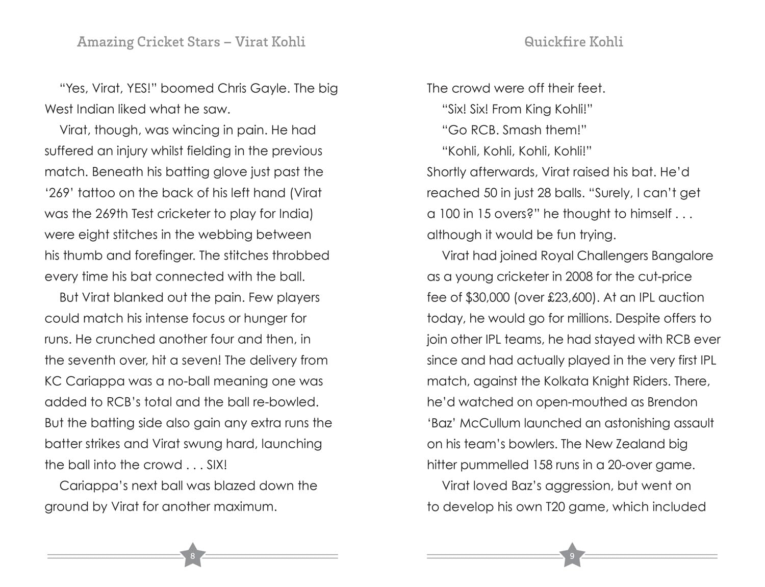 Virat Kohli: Amazing Cricket Stars: Book 2 image number 5