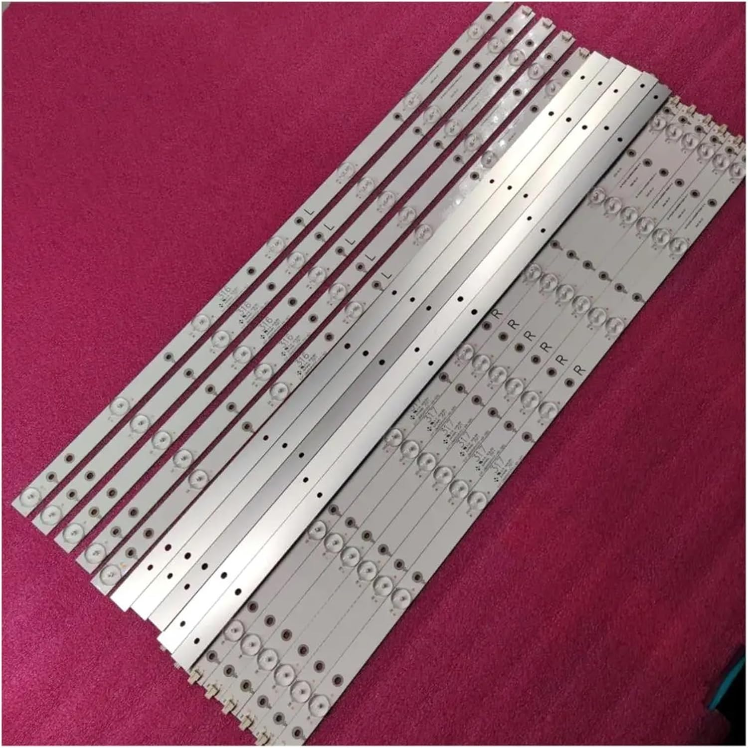 LED Backlight Strip for 65"Tv 65PUF6652/T3 65PUS6121/12 65PUF6656/T3 A.-OC LD65P19U LB-PC3030-GJUHD658X14ADM2-L/R-H B