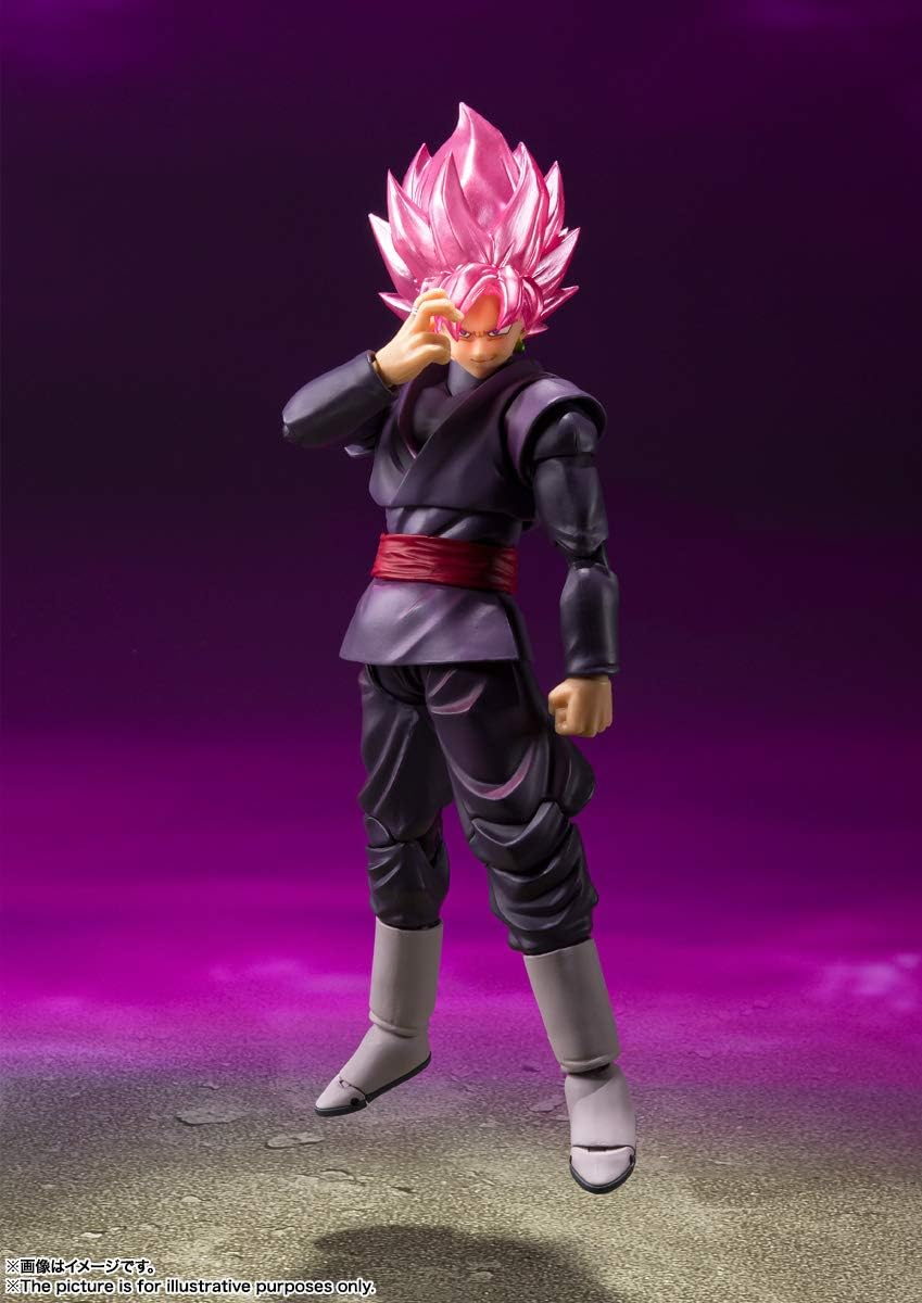 Tamashii Nations S.H.Figuarts Dragon Ball Super - Goku Black (Super Saiyan Rose) image number 3