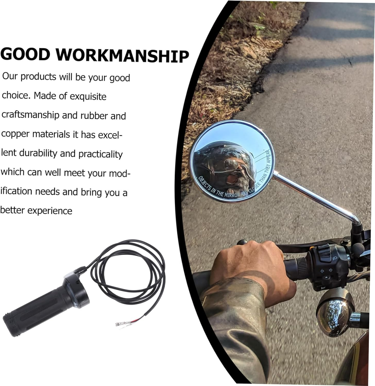 Ibasenice Professional Throttle Handle Grip Gas Grip for Motorbike ATV Accessories image number 6