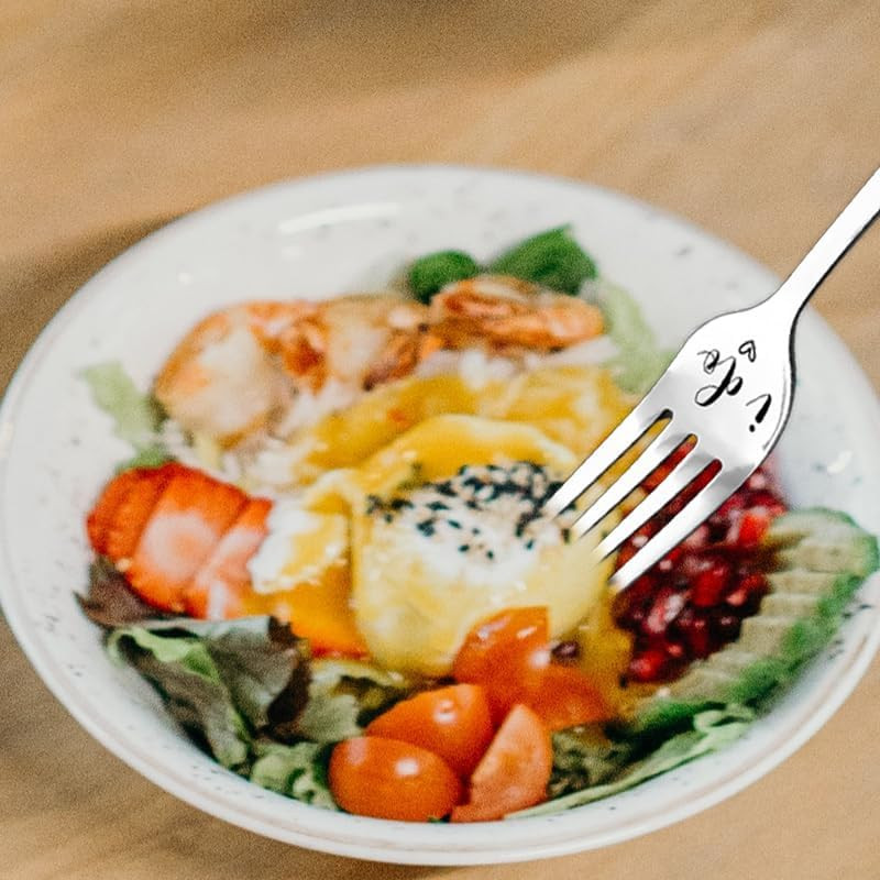 Bride and Groom Fork Gifts for Bridal Shower Gifts for Daughter Bride to Be Unique Marriage Gifts for Couples Wedding Engagament Gifts for Best Friend Sister Couples Newly Engaged image number 6