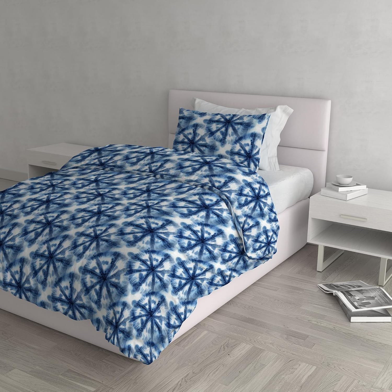 Hellas Fantasy Duvet Cover Set, Made in Italy &ndash; Duvet Cover Set &ndash; Duvet Cover 250 X 200 Cm with Flap and Pillow Cases, Double, Hellas