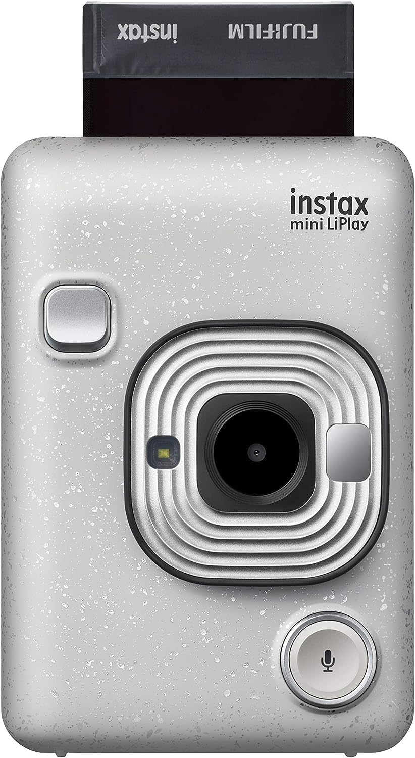 Instax Fujifilm Mini Liplay Hybrid Instant Camera and Printer (Blush Gold)