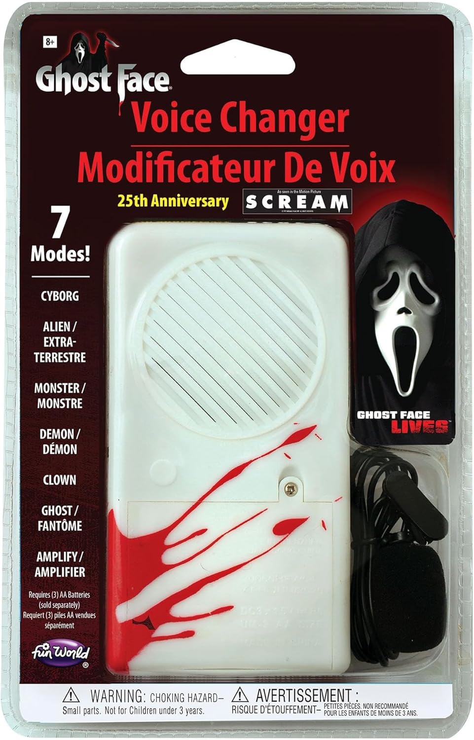 Ghost Face 25Th Anniversary Deluxe Voice Changer Standard image number 3
