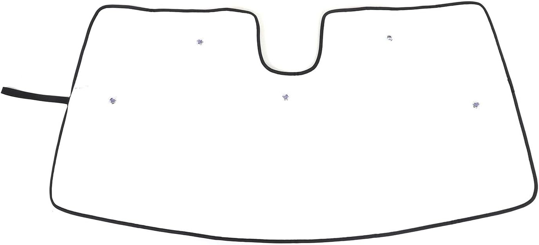 Windscreen Sun Shade Compatible with H*Onda CRV 2023-2025 Accessories | Reflective Windshield Cover Window Shade | UV & Heat Blocking Cover (Aluminum Foil) image number 6