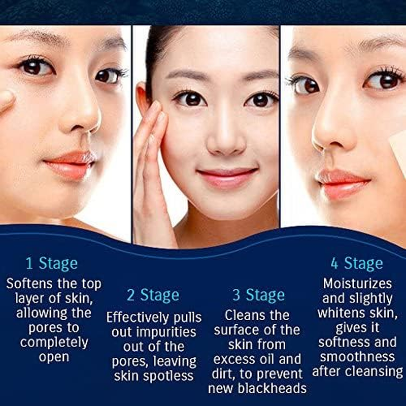 Aichun Beauty Blackhead Remover Black Mask Deep Cleansing Peel-Off Mask for Blackheads Remove,Tearing Style Deep Cleansing Purifying - Activated Charcoal, 50Gram image number 3