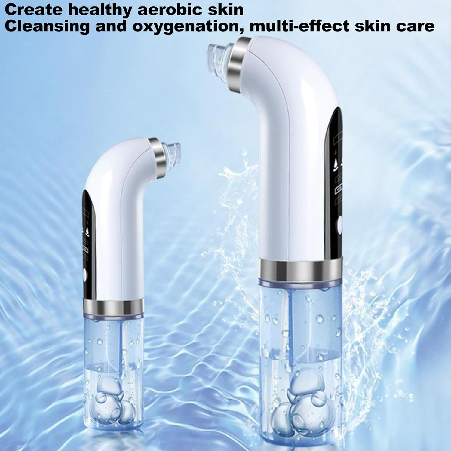 Pore Sucker for Face | Facial Pore Remover Vacuum,Tool Electric 3 Modes Adjustable Extractor for Most Skin Type Travel Nighttime Daily Nose Home Women Men image number 6