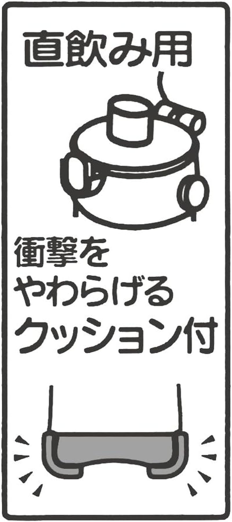 Skater PDDR5 Direct Drinking Water Bottle, Pla One Touch Bottle, 16.9 Fl Oz (480 Ml), Clear, Tomica Boys,