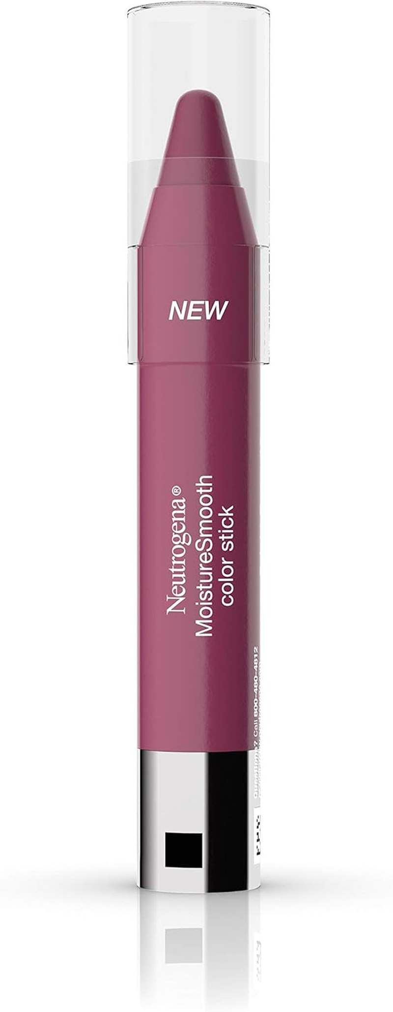 Neutrogena Moisturesmooth Color Lip Stick, 180 Deep Plum, 36 Count - 0.011 Ounce, 40 Bright Berry