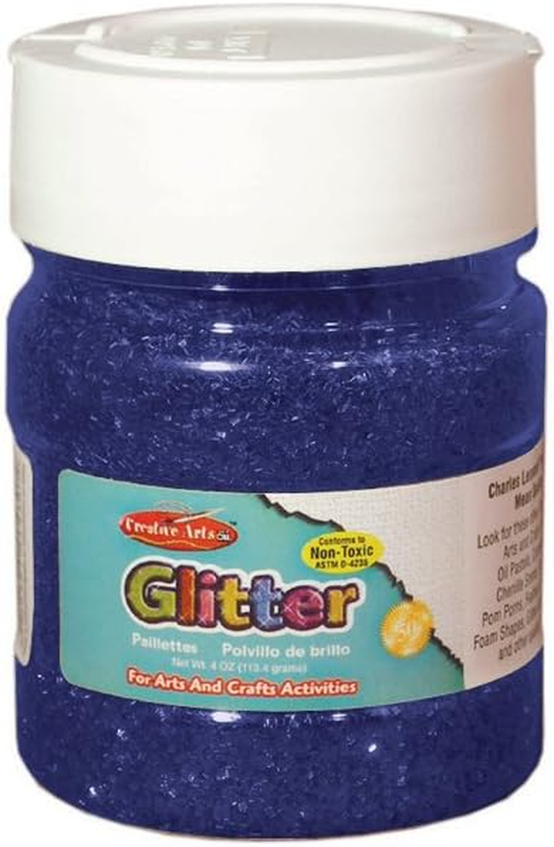 Charles Leonard Creative Arts by Glitter, 16 Ounce Bottle, Multi-Color (41100)