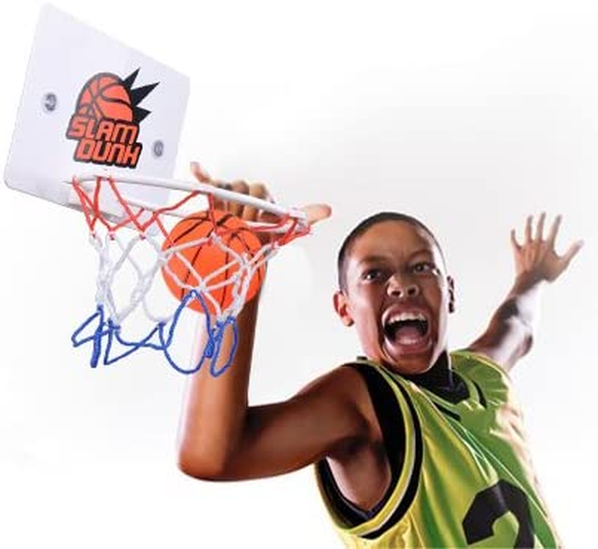 Congerate Slam Dunk Bedroom Bathroom Toilet Office Desktop Mini Basketball Decompress Game Gadget Toy Home Decor for Kid Education Pet Play and Basketball Lovers CPC Certificate image number 3