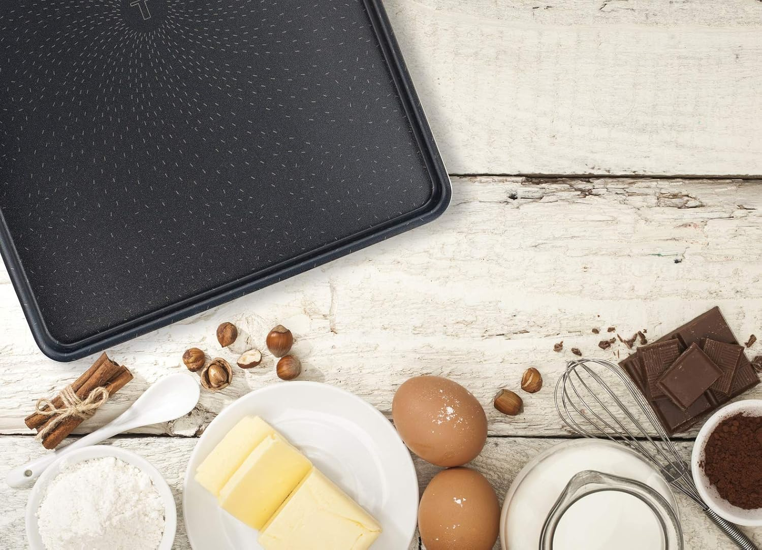 Tefal J1607002 Success Plate Pastry Brown Aluminum 38 X 28 X 1,7 Cm image number 5