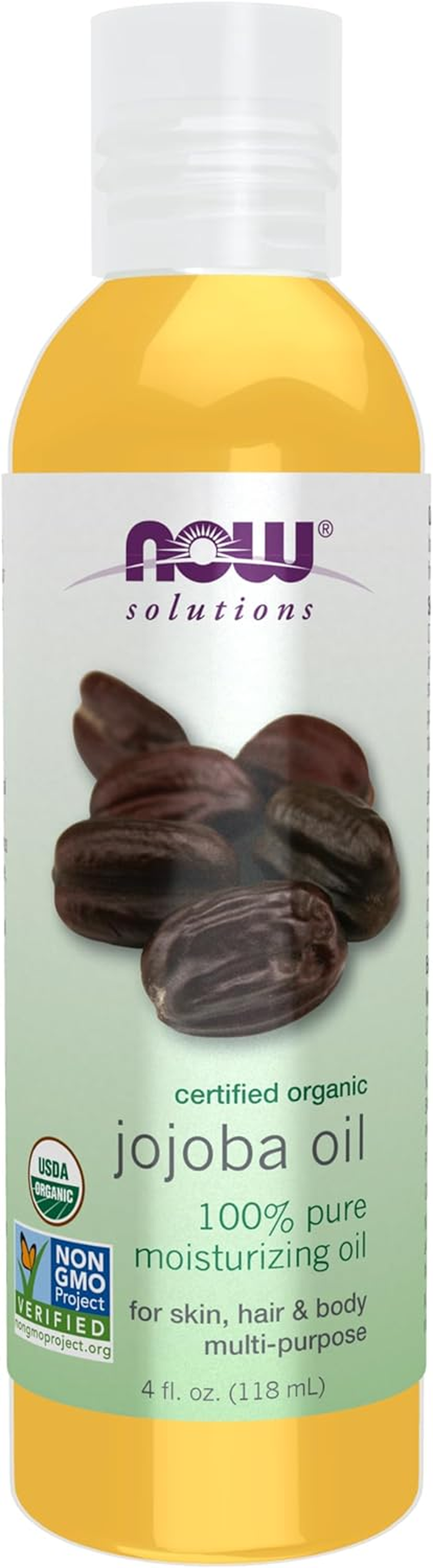 NOW Organic Jojoba Oil,4-Ounce