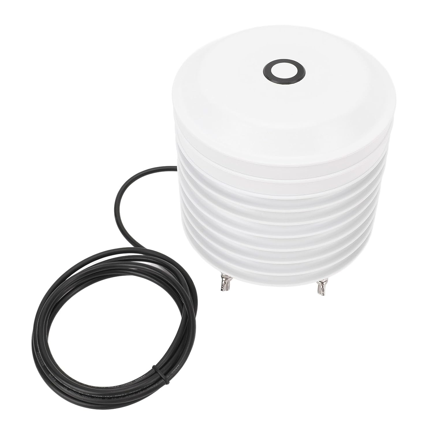 TOPINCN Integrated Weather Sensor, Louver Box Type with RS485 Output for Atmospheric Temperature, Humidity, CO2, Light Power Supply IP54, Outdoor CO2 Sensor