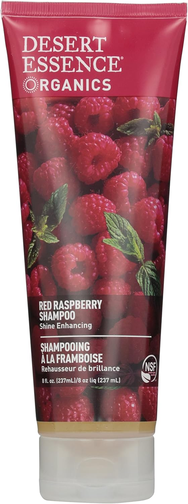 Desert Essence - Organics Shampoo for Shine Enhancing Red Raspberry - 8 Oz. image number 3