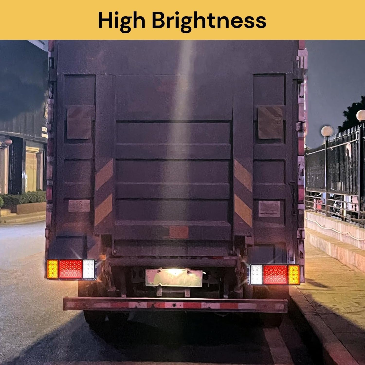 Spendeal 2 Pcs Trailer Tail Light Kit Light Bar 36 LED Running Brake Turn Signals Reverse Lights Waterproof, LED Trailer Lights IP68 for Boat Snowmobile Utility Bed Pickups RV Camper UTV UTE Vans image number 4