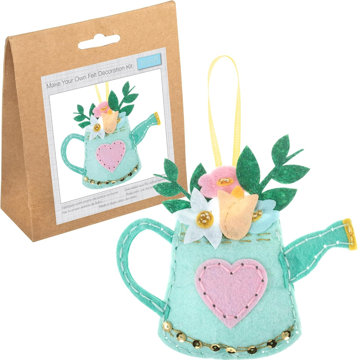 Trimits Felt Decoration Kit, Watering Can image number 4
