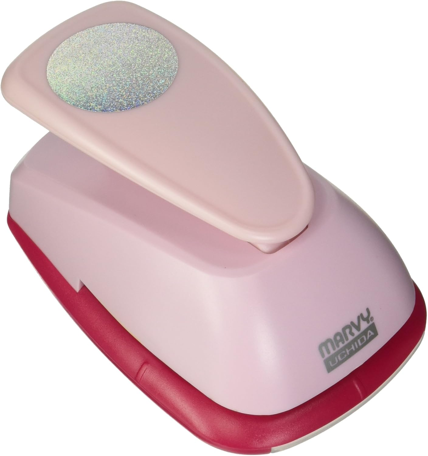 Uchida Clever Lever Mega Craft Punch Art Supplies, Circle|Sclpd Circle|Square image number 3