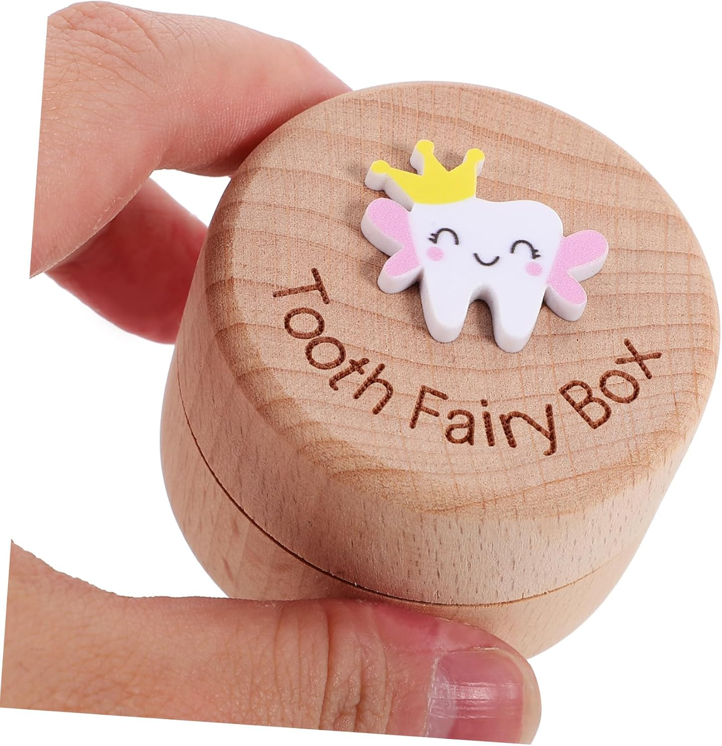 Deciduous Tooth Box for Boy Girl Material Keepsake Teeth Holder for Fetal Hair Storage Scenario image number 6
