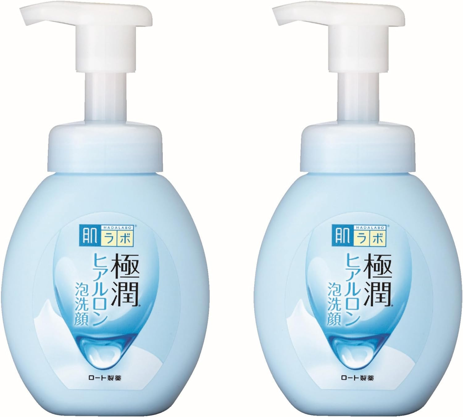 Hada Labo Gokujun Hyaluron Foaming Face Wash, 1 Main Unit + 2 Refills image number 6