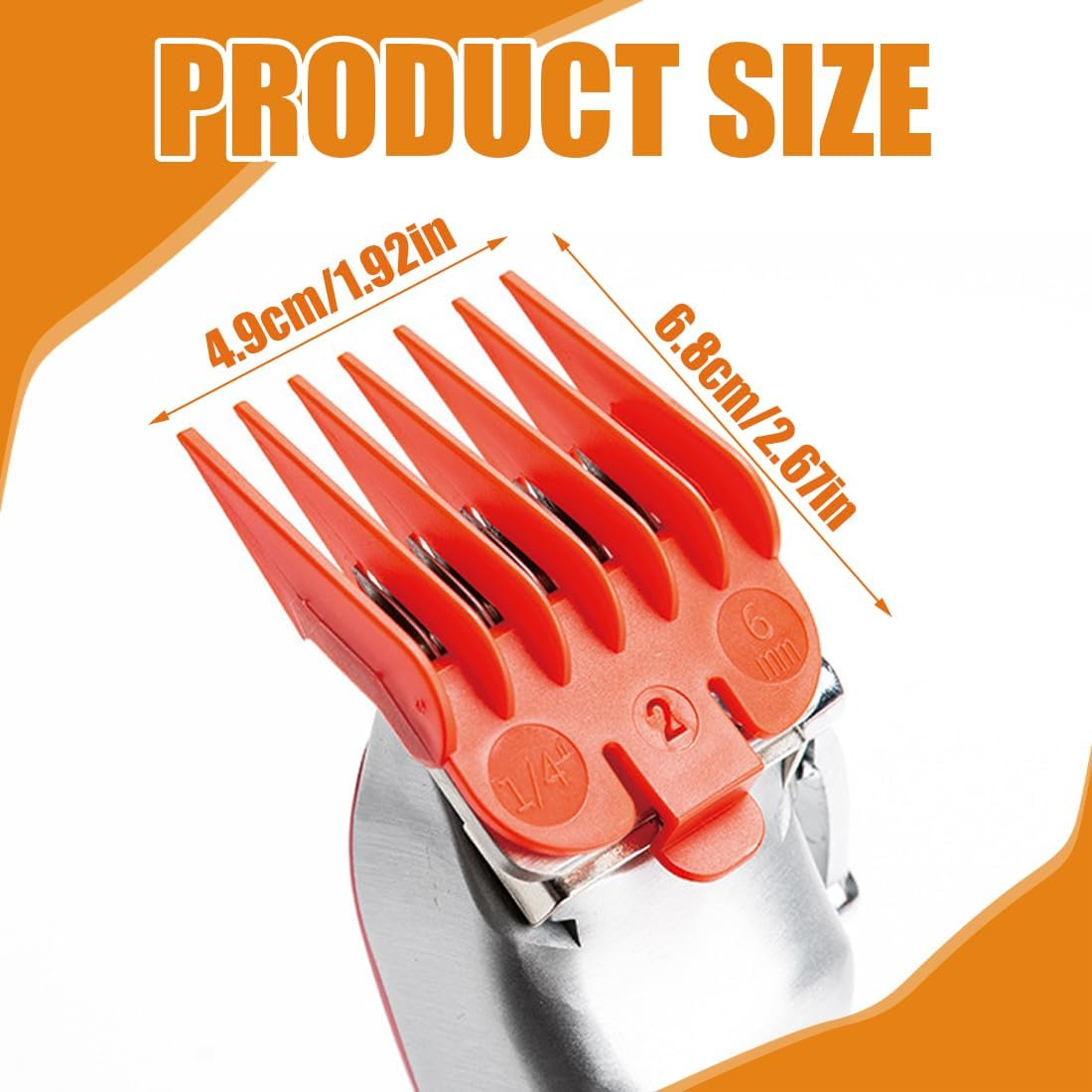 IKOPFLN Professional Hair Trimmer, Beard Trimmer, Precision Trimmer, Hair Trimmer, Set of 10 image number 4