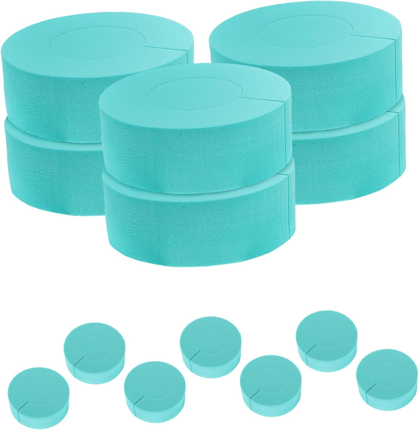 MUSISALY 12Pcs Curl Hair Sponges Non-Damaging Hair Styling Tool for Effortless Curls Soft Flexible Sponge Curling image number 3