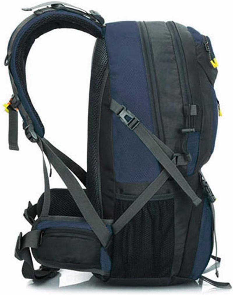 50 Liter Backpack, Great for Outdoor Sport, Hiking, Trekking, Camping Travel, Mountain Climbing. Waterproof Mountaineering Bag, Travel Climbing Daypacks, Knapsack, Rucksack - Aquamarine image number 6