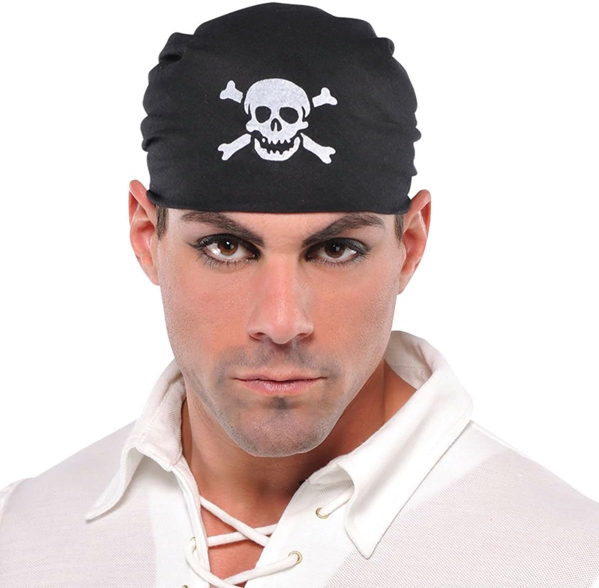 Skull Bandana,Black image number 1