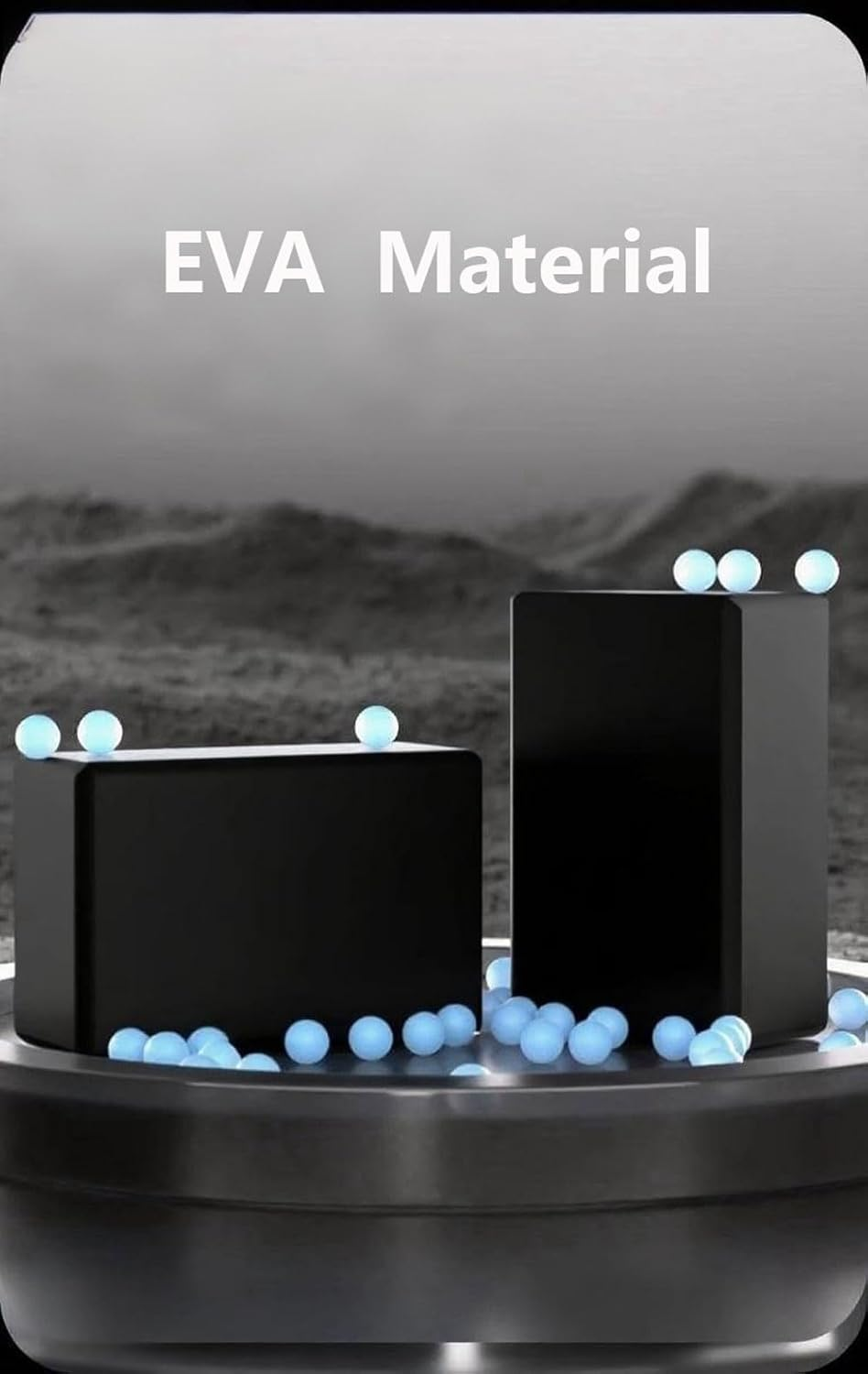 YHIXYUNAZ Yoga Blocks 2 PKS Set Non-Slip High Density Fitness Support Foam Bricks image number 5