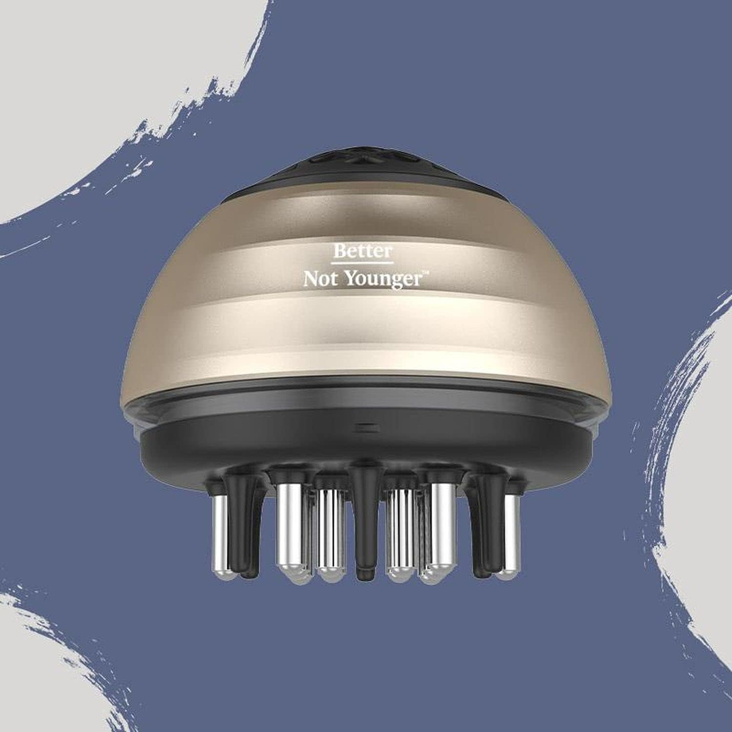 Better Not Younger Scalp Massaging Serum Applicator for Women over 40 with Thinning Hair &ndash; Superpower Liquid Comb Tool for Hair Growth &ndash; Evenly Distributes Scalp Serums. image number 3