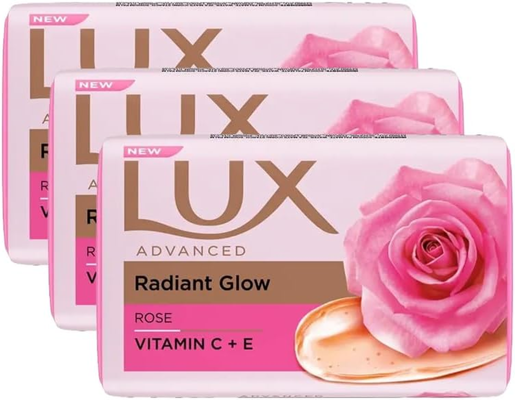 Lux Soft Touch Silk Essence & Rose Water Soap Bar, 3X150G image number 3