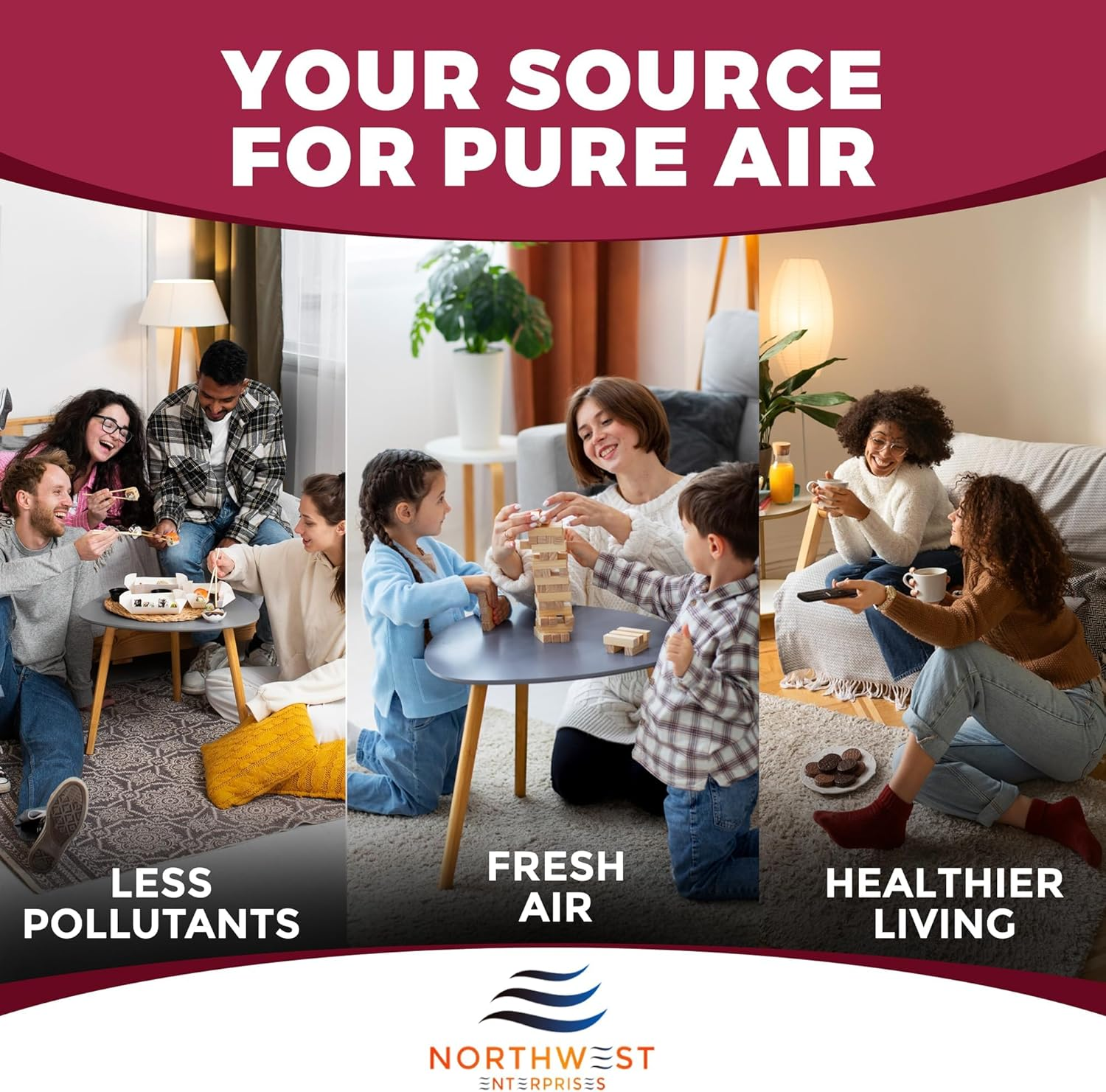 NORTHWEST ENTERPRISES Vent Filters, 24 Floor Vent Register Filters - 4"X10", 90 Day Filtration.