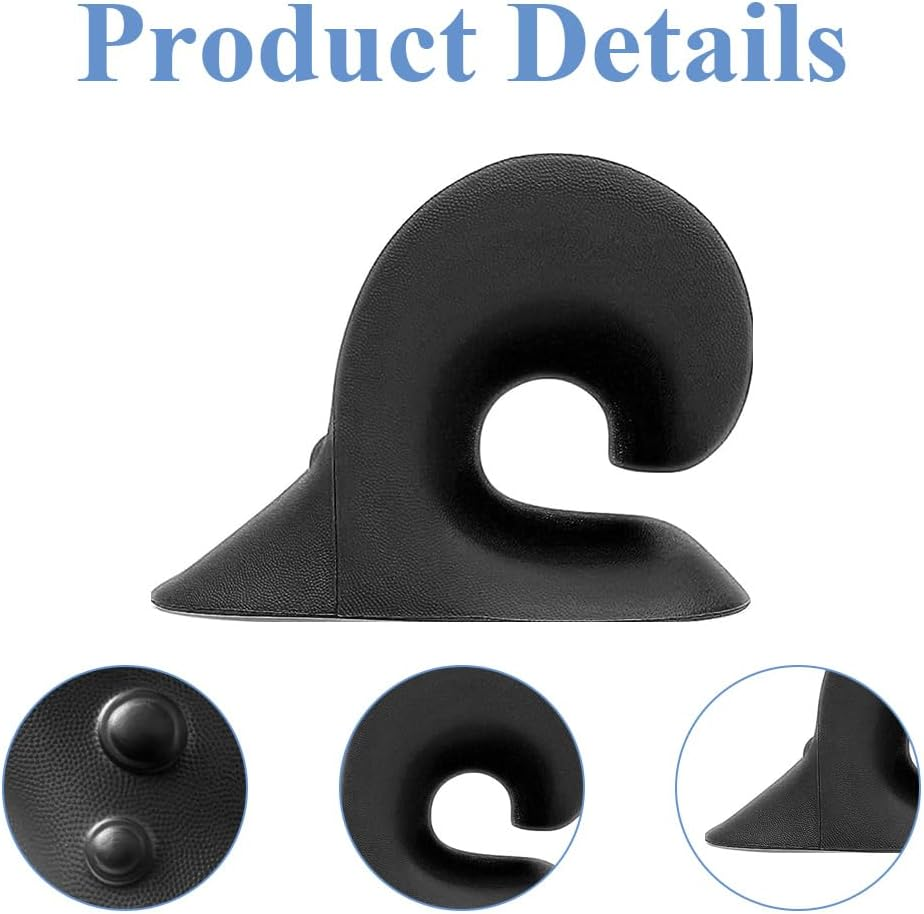 Cervical Spine Massage Orthosis/Chiropractic Pillow,Cervical Traction Device Neck Stretcher,C Type Shoulder Pillow for Neck and Shoulder Relaxer,Relieves Fatigue image number 6