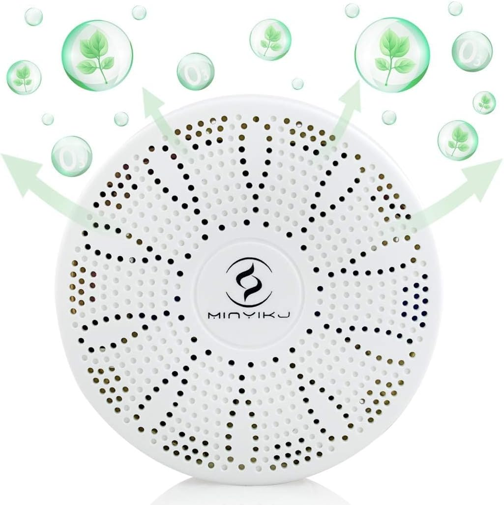 Mini Ozone Generator Air Purifier -USB Charging Refrigerator Deodorizer,Fridge Deodorizer,Perfect for Odor Elimination in Small Spaces Beats Baking Soda and Bamboo Charcoal Air Purifying Bags image number 3