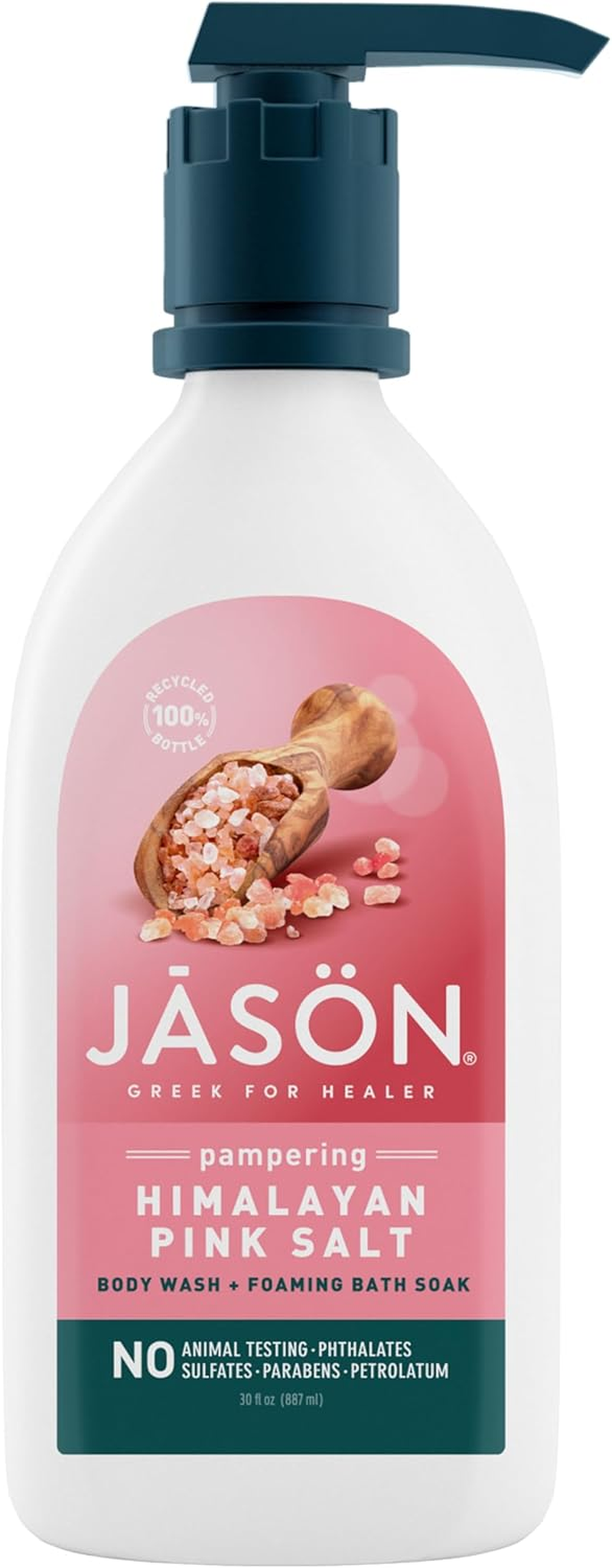 Jason Natural Cosmetics, Body Wash and Bath Soak Foaming 2 in 1, 30 Ounce image number 3