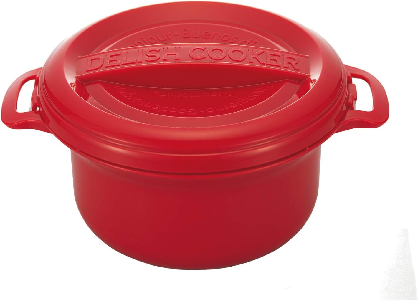 MI Creations KB-710 Morning Cooker, Microwave Cooker, 25.1 Fl Oz (740 Ml), Red image number 2