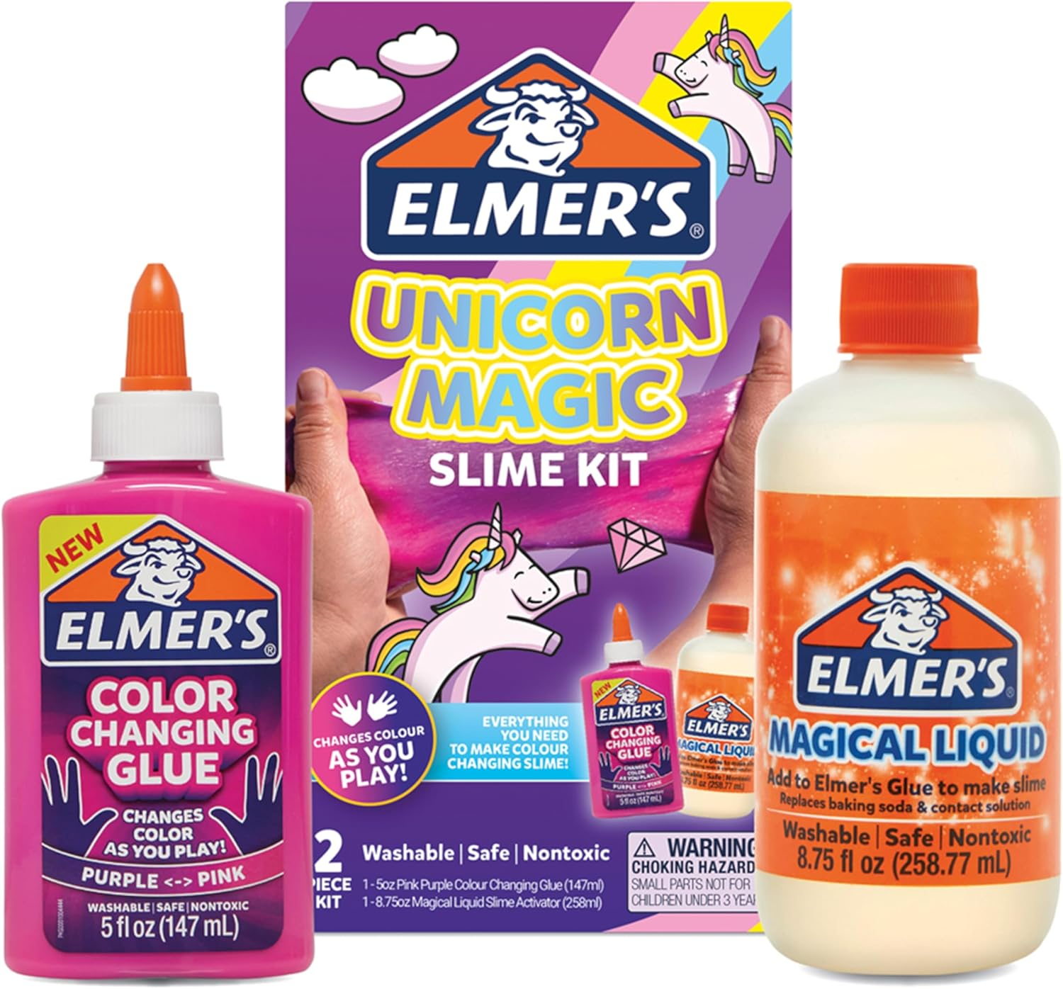Elmer'S Unicorn Magic Slime Kit image number 2