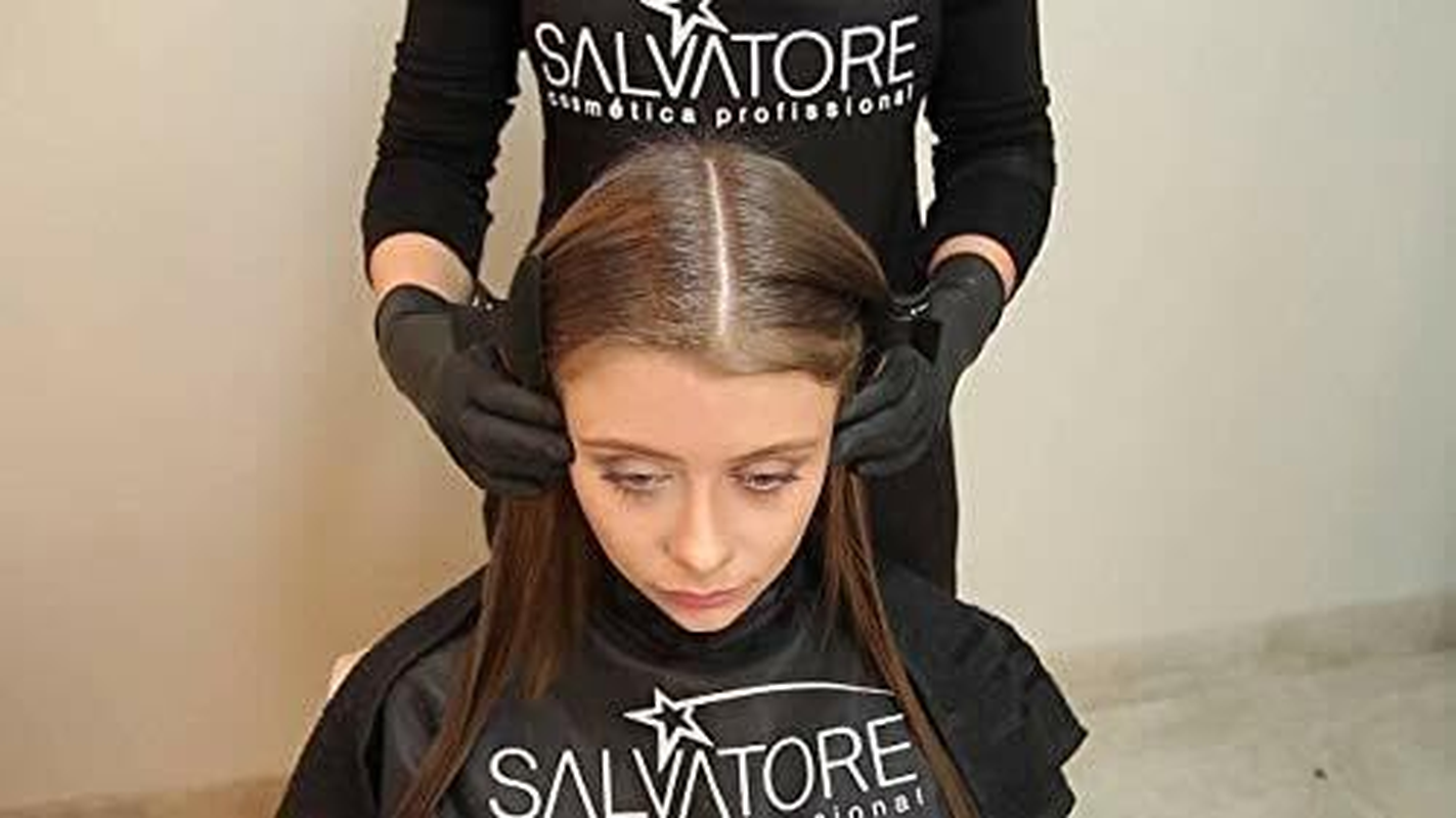 Salvatore Premium Blue Gold Premium 2X100Ml Pack - Hair Straightening image number 6